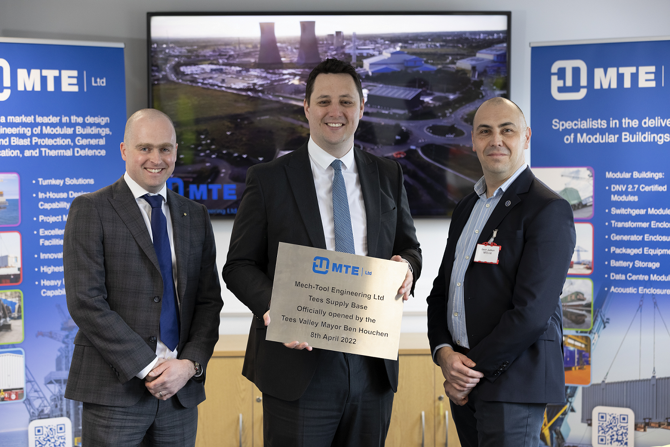 MEMBER NEWS: MTE’s new quayside facility officially opened by mayor, Ben Houchen