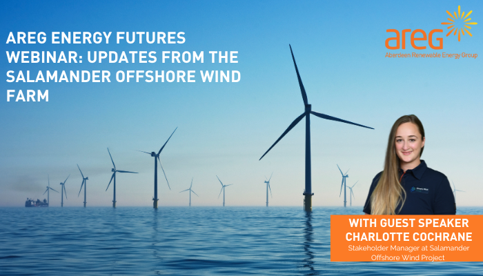 AREG NEWS: AREG launches next Energy Futures webinar: updates from the Salamander Offshore Wind Farm