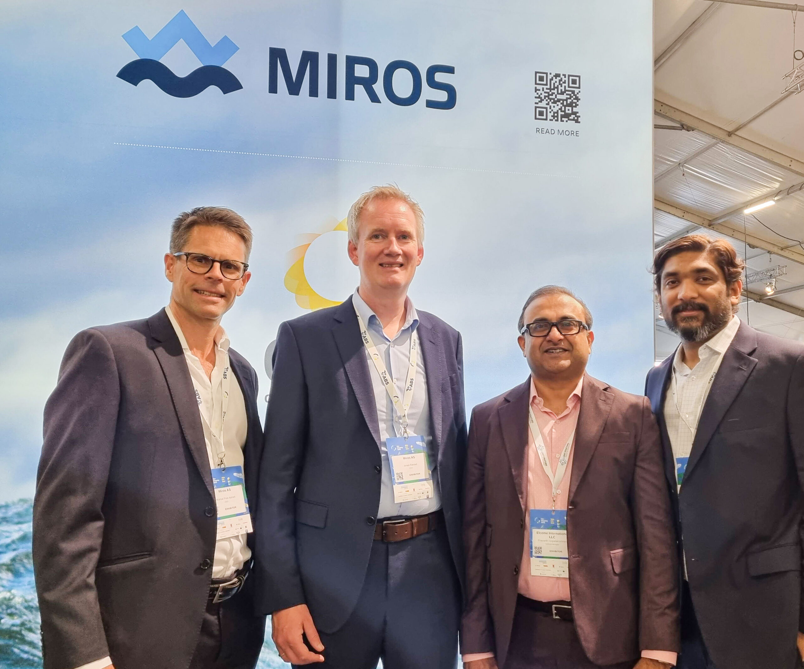 MEMBER NEWS: Elcome and and Miros sign GCC distribution agreement for sea state monitoring and oil spill detection solutions