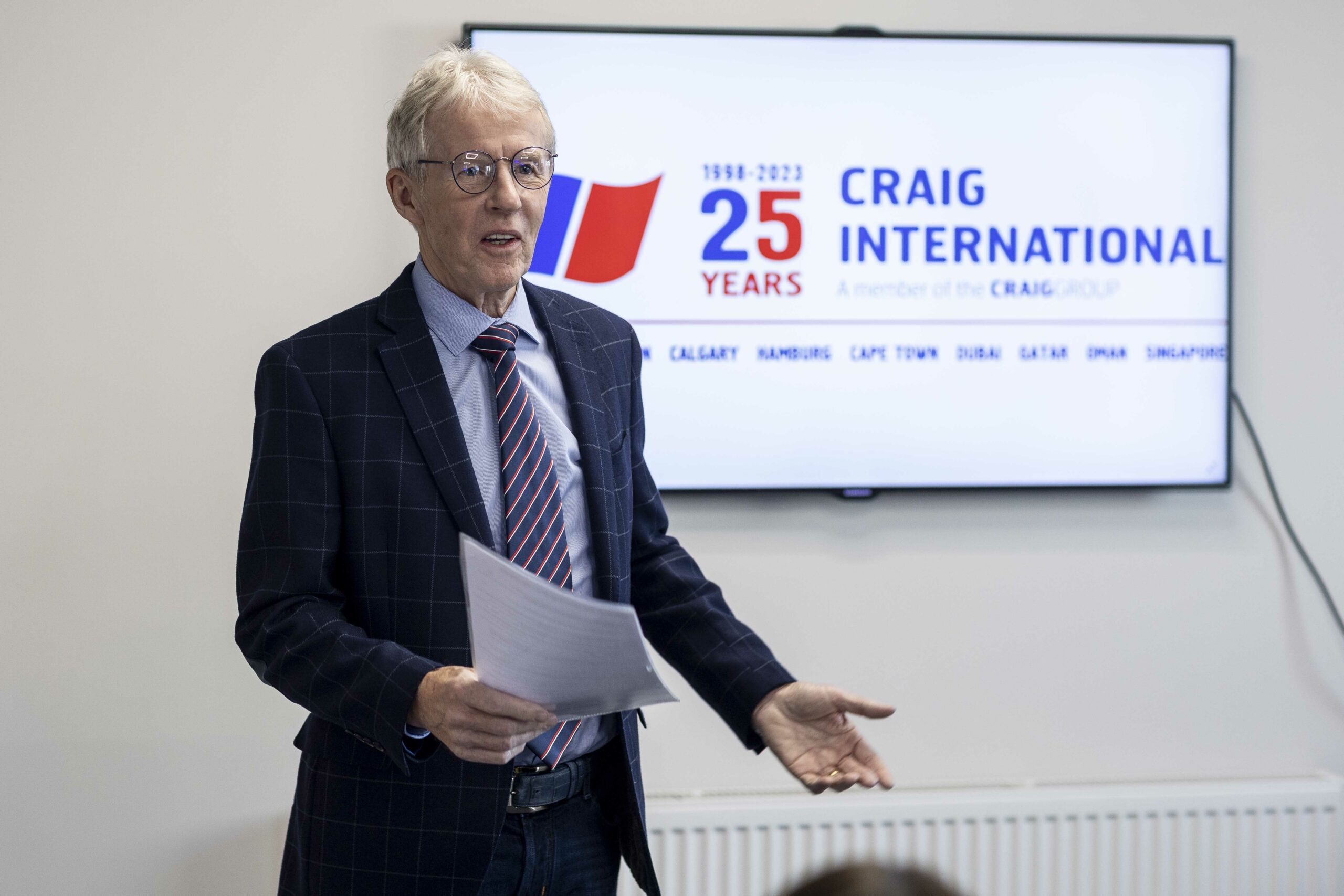 MEMBER NEWS: Exceptional international growth boosts turnover and profits at Craig Group